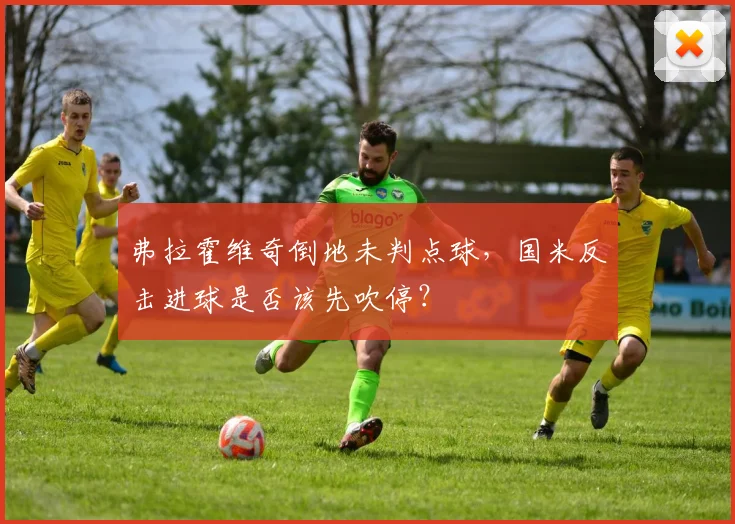 弗拉霍维奇倒地未判点球，国米反击进球是否该先吹停？